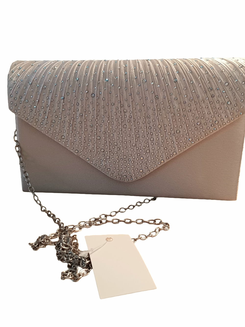 UNBRANDED SPECIAL OCCASION ENVELOPE STYLE CLUTCH/CROSSBODY BAG NWT